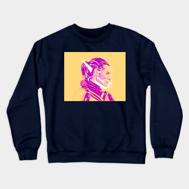 and the wasp Crewneck Sweatshirt by bdangart